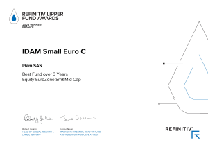 IDAMSmallEuroC lipper-funds-award-Best-Fund-over-3-Years Equity-EuroZone-SmMid-Cap-300x212